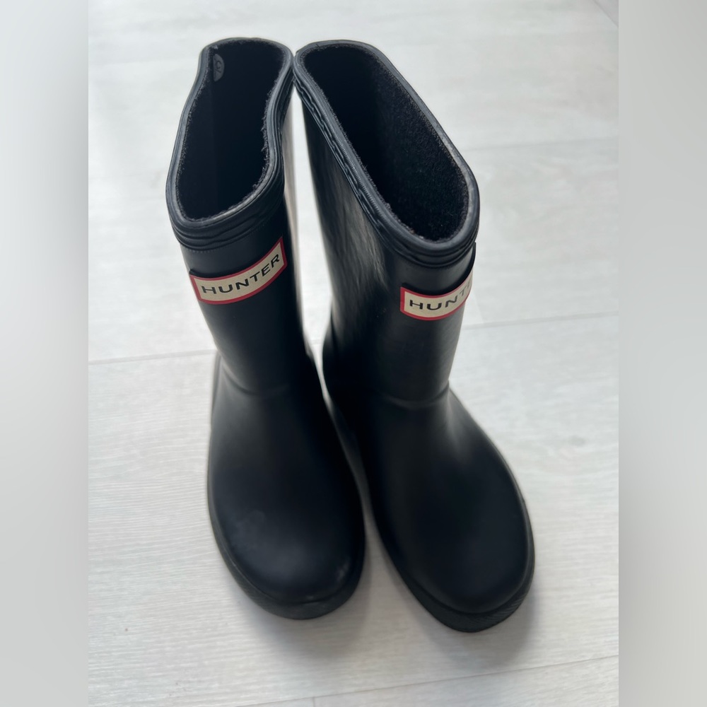 Black Hunter Boots … Toddler Size 8